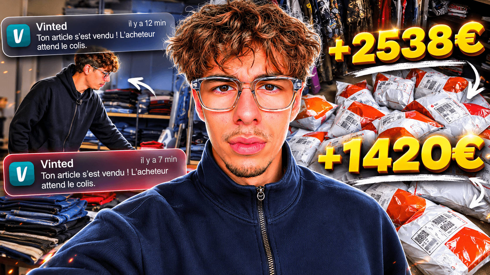 J'ai 19 ans et je vis de l'achat-revente Vinted